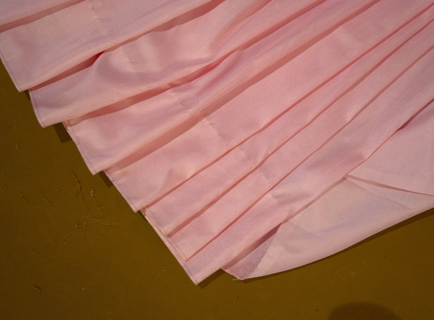 Pink floral handpainted saree HP008