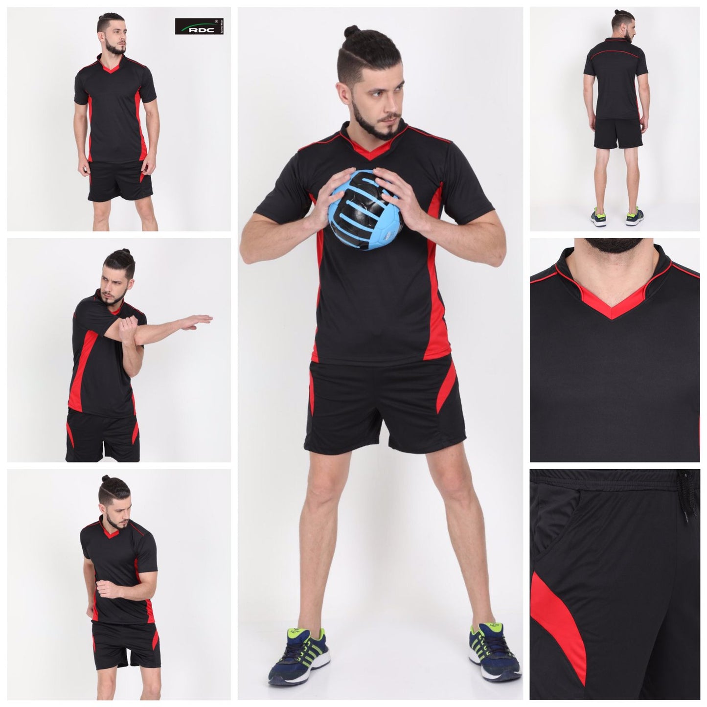Mens T-shirt Shorts set