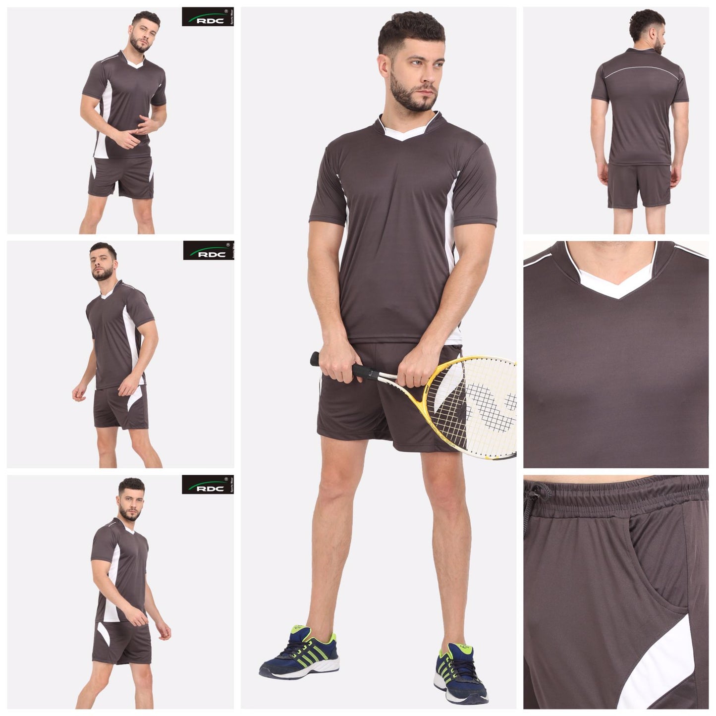 Mens T-shirt Shorts set