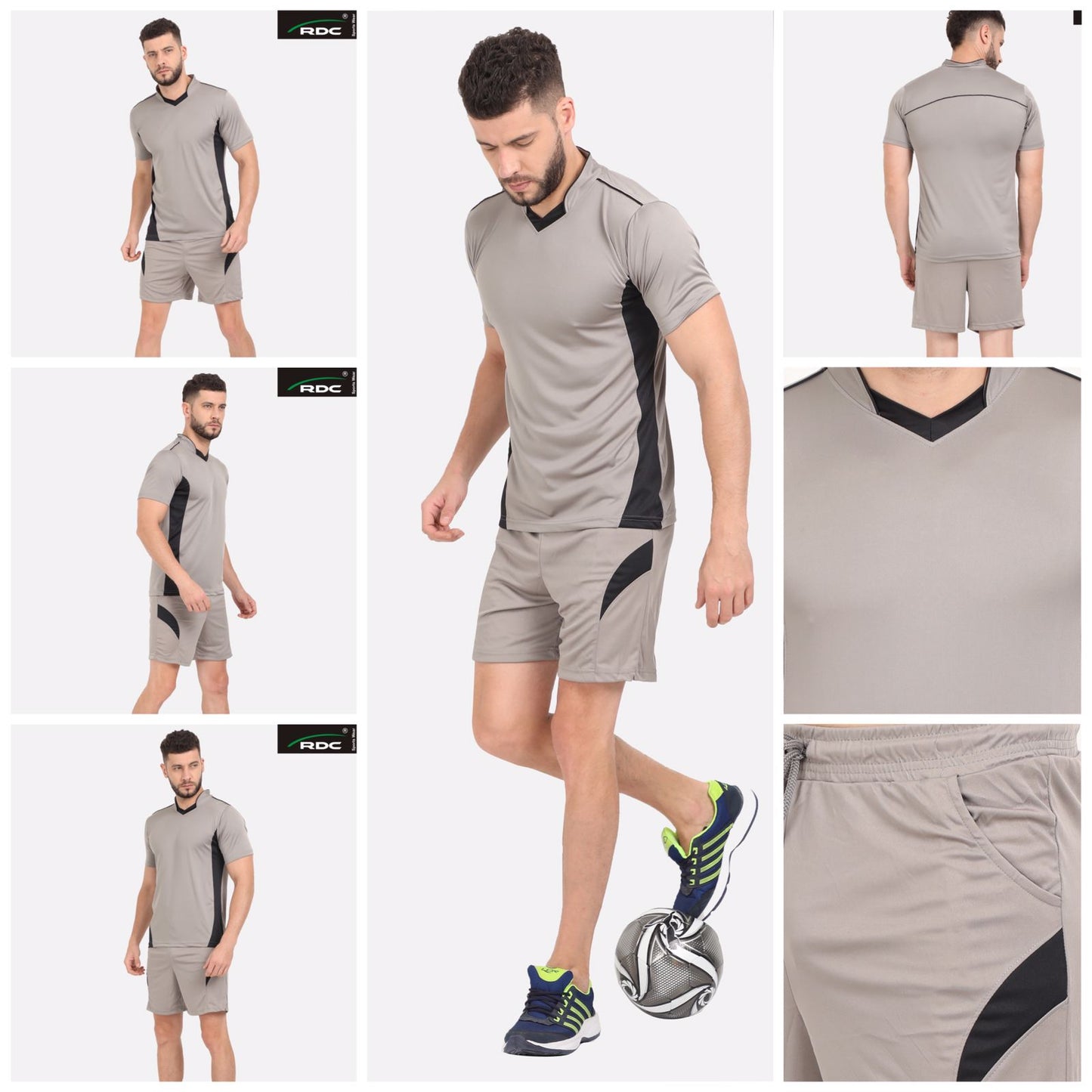 Mens T-shirt Shorts set