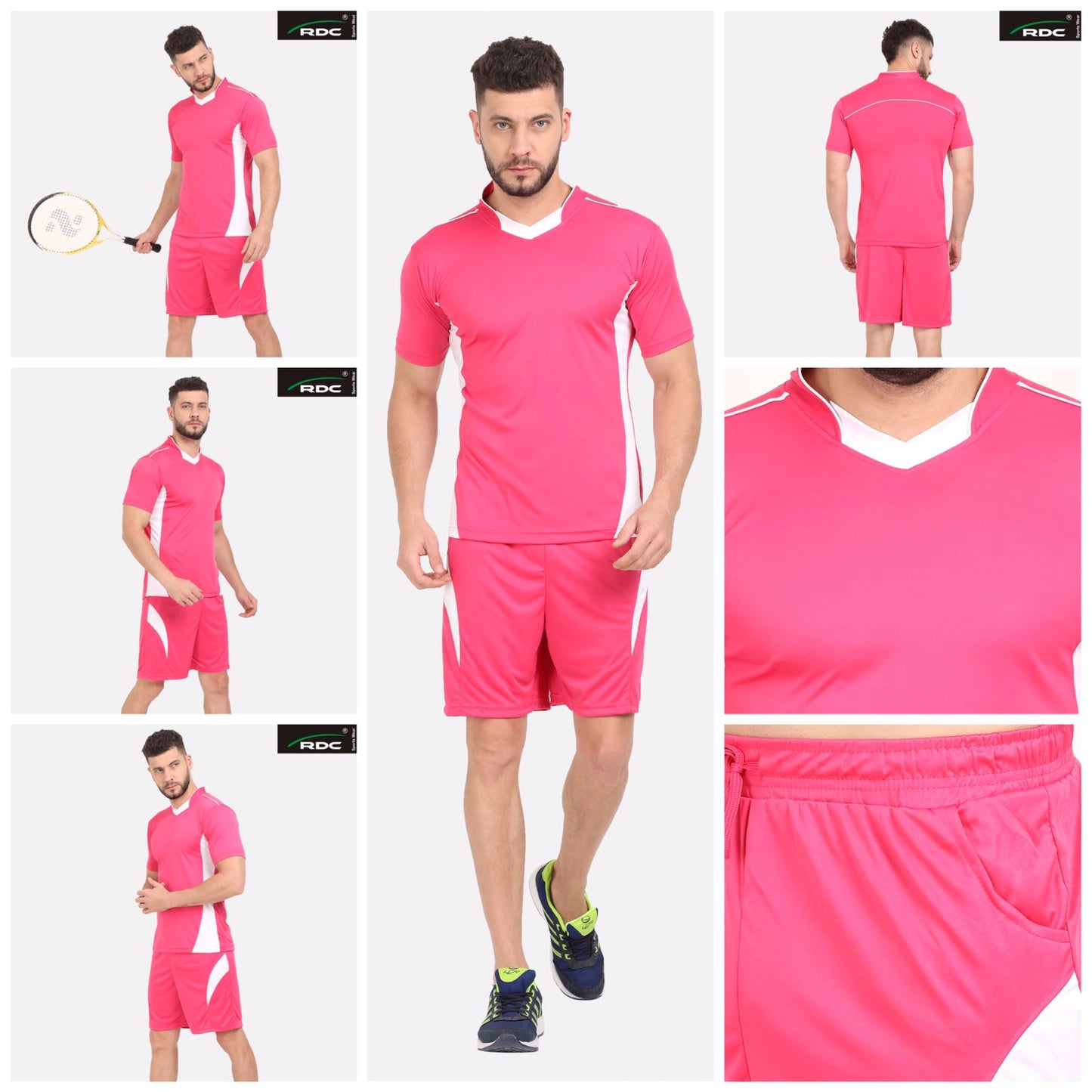 Mens T-shirt Shorts set