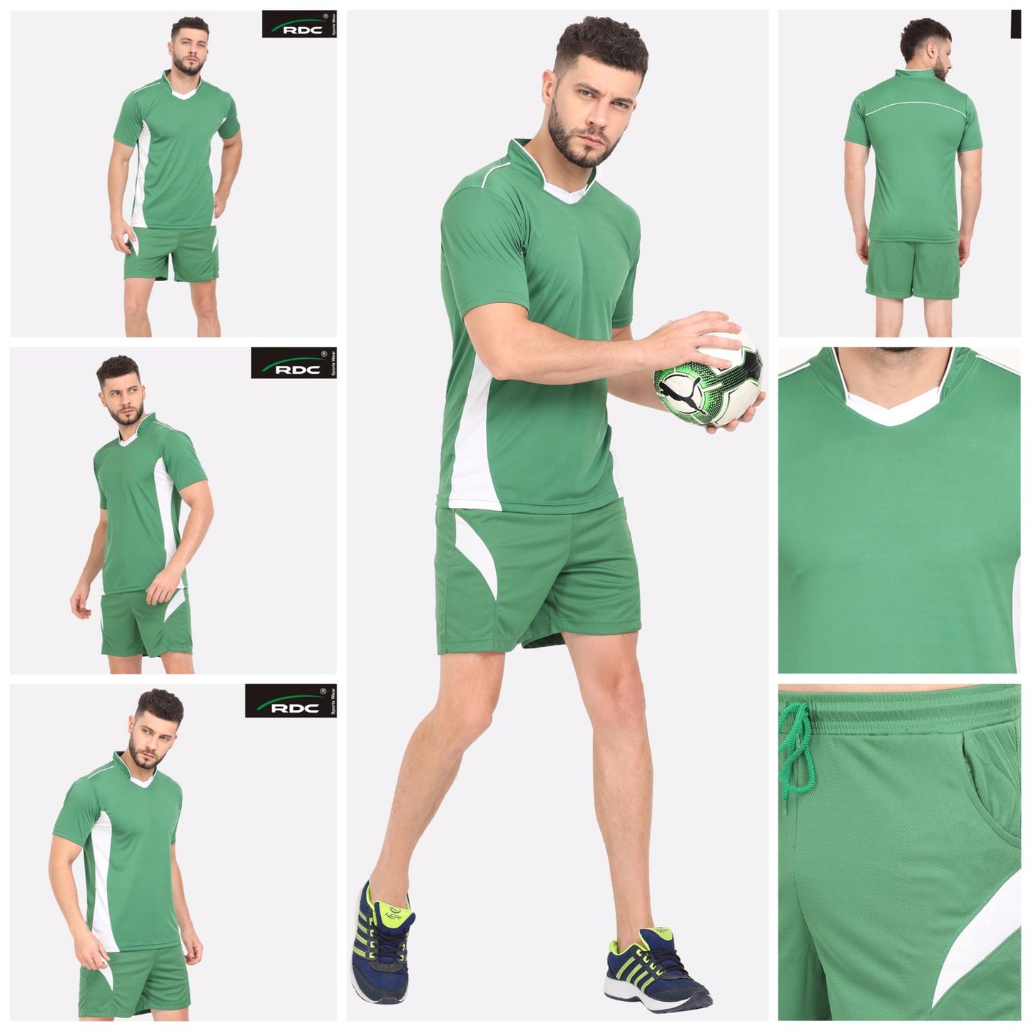 Mens T-shirt Shorts set