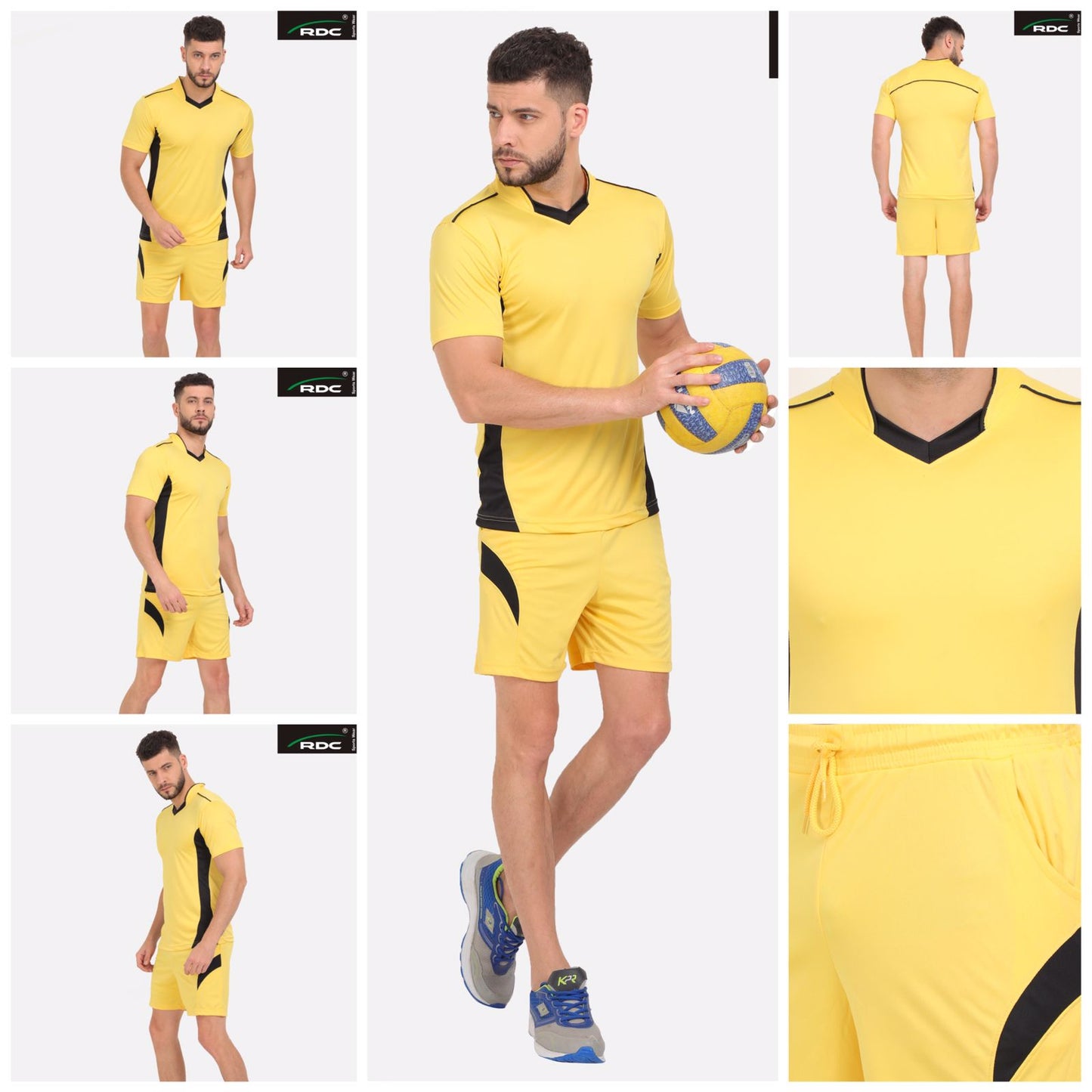 Mens T-shirt Shorts set
