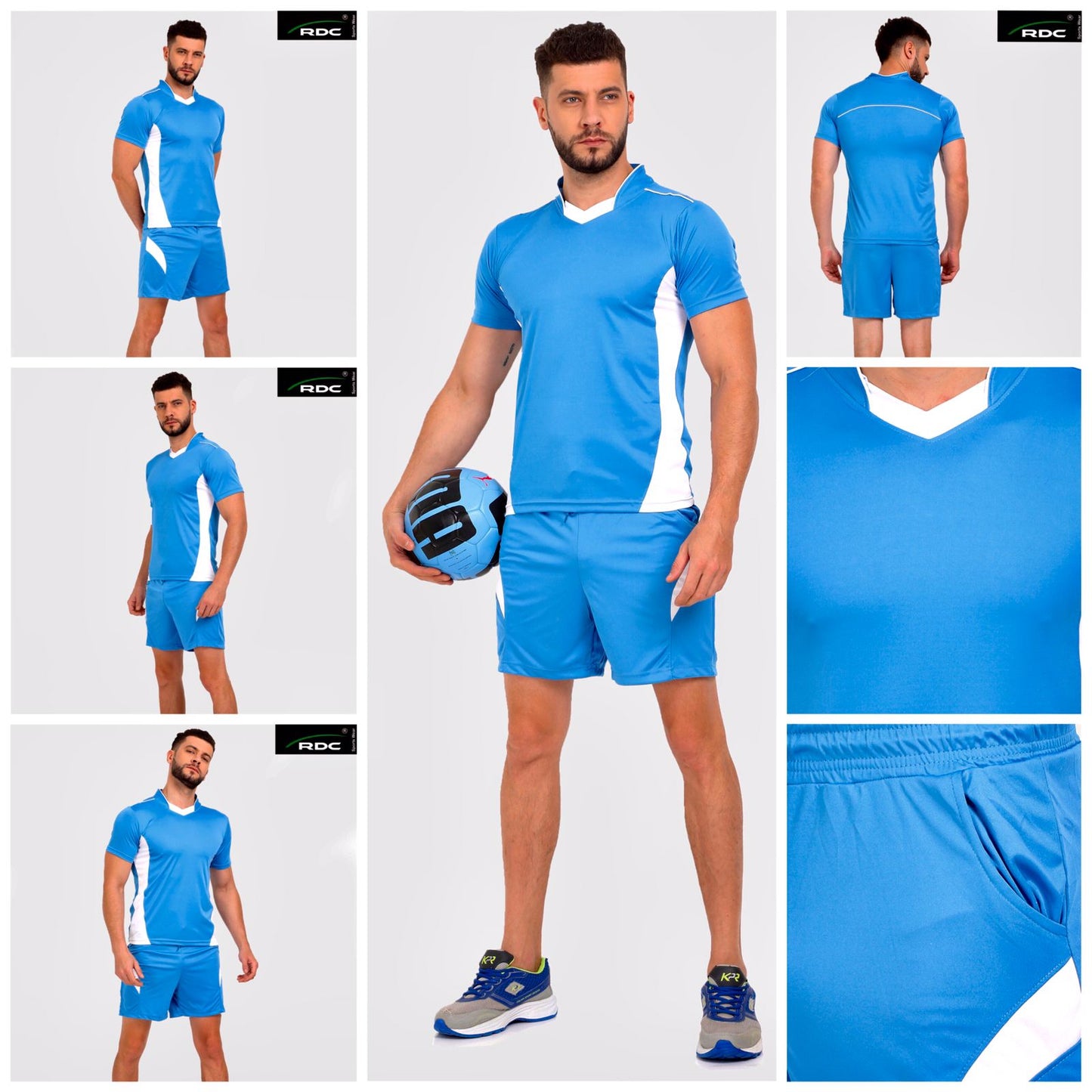 Mens T-shirt Shorts set
