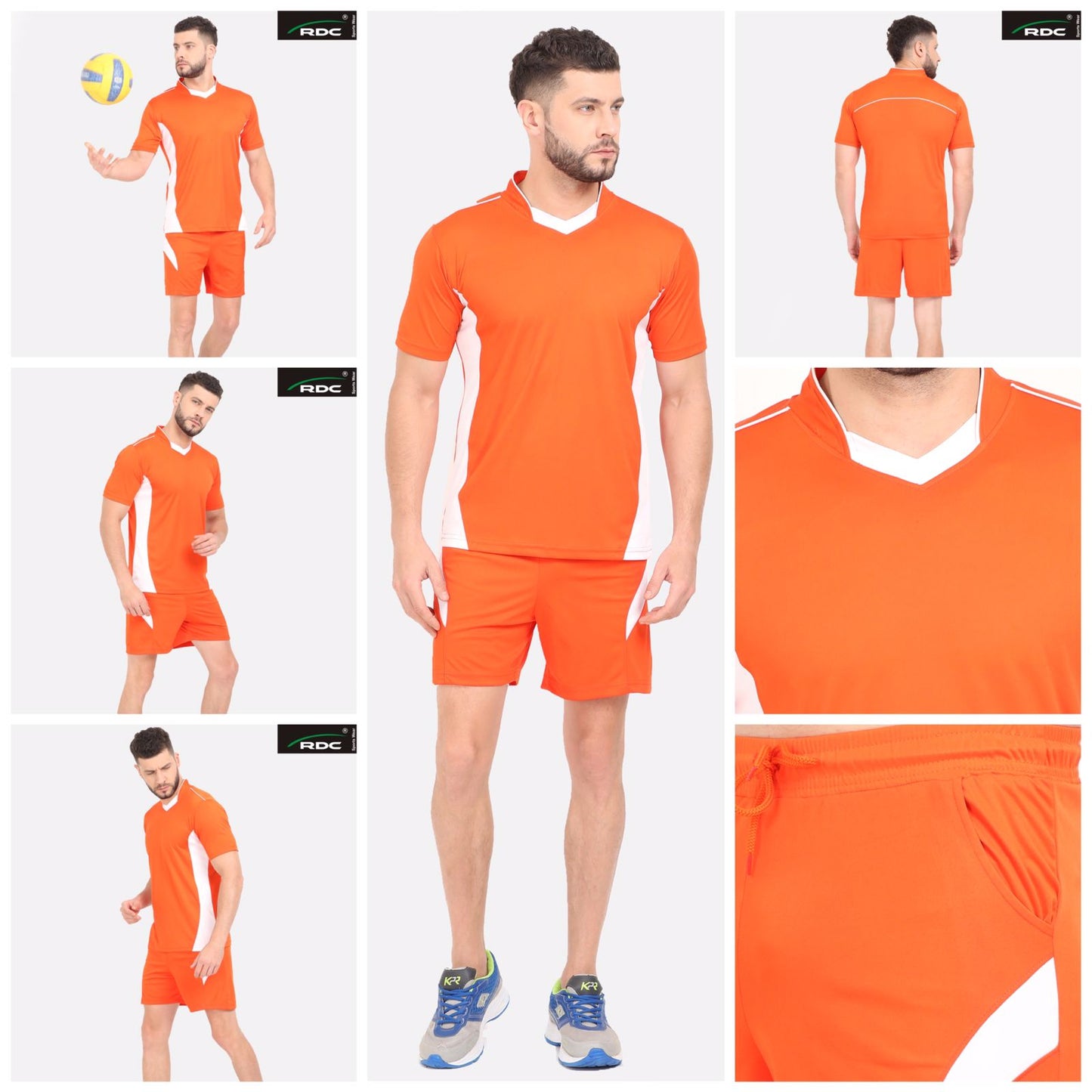 Mens T-shirt Shorts set