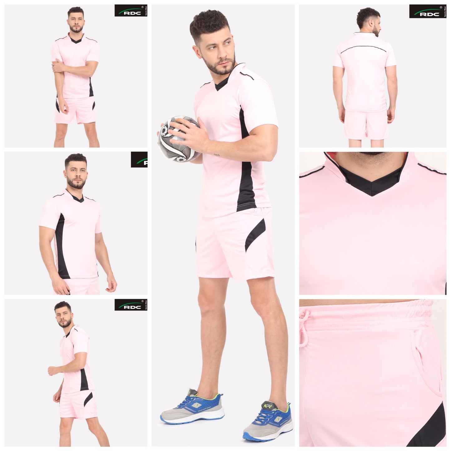Mens T-shirt Shorts set