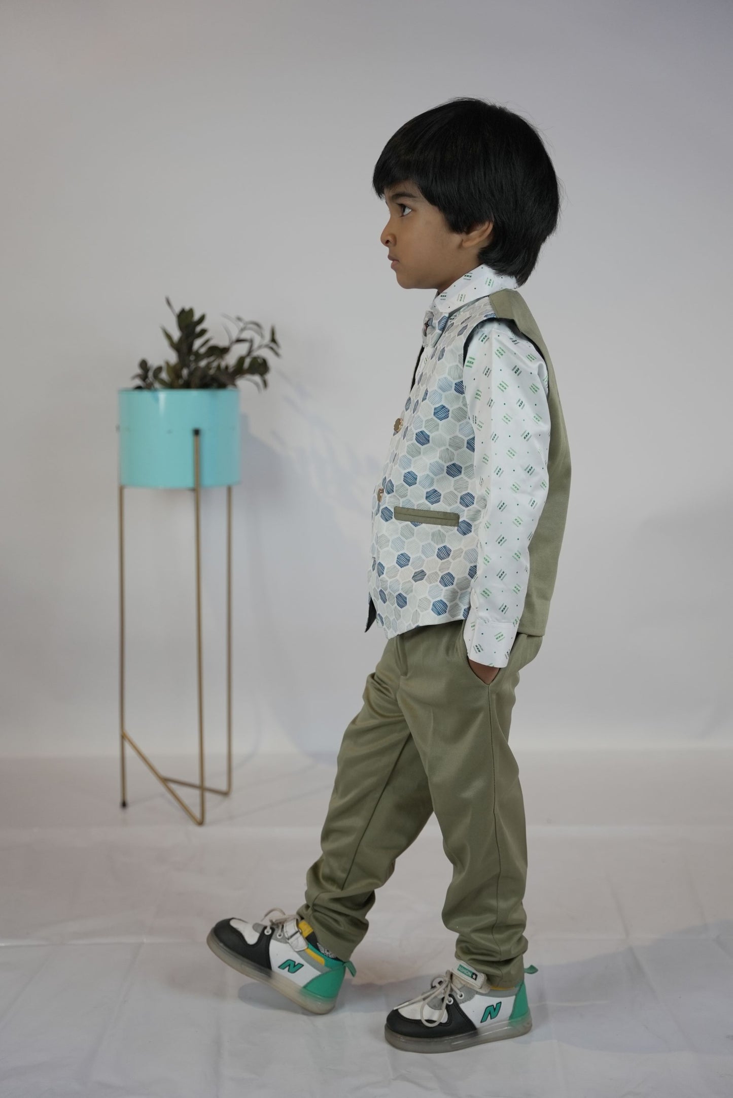 Boys Festive waistcoat set KW061