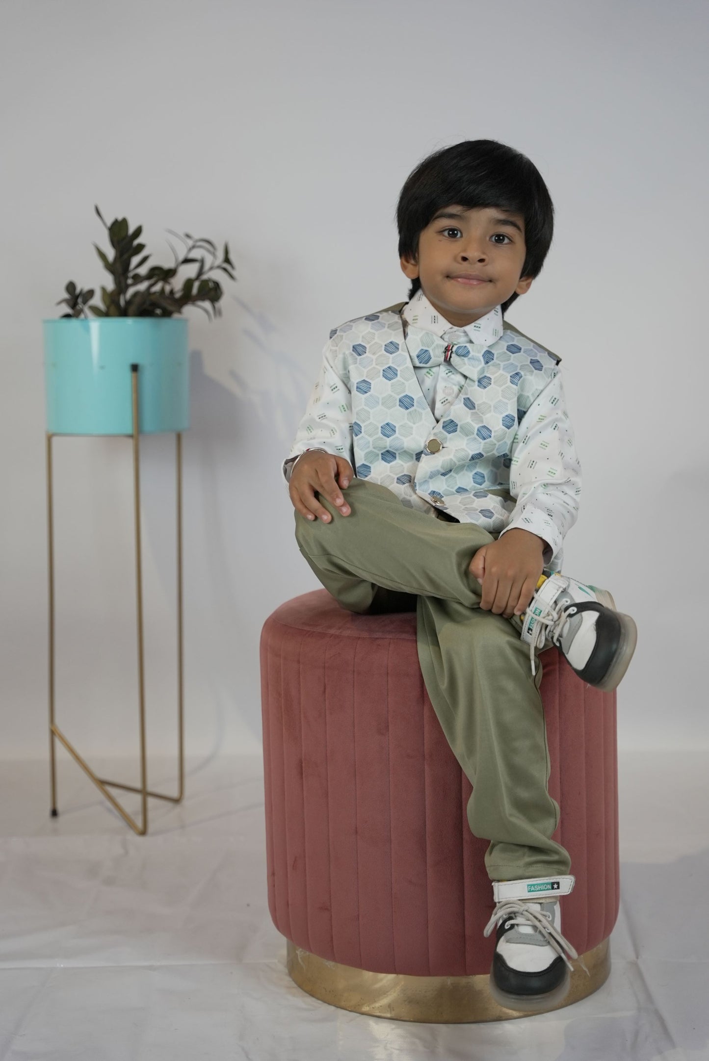 Boys Festive waistcoat set KW061