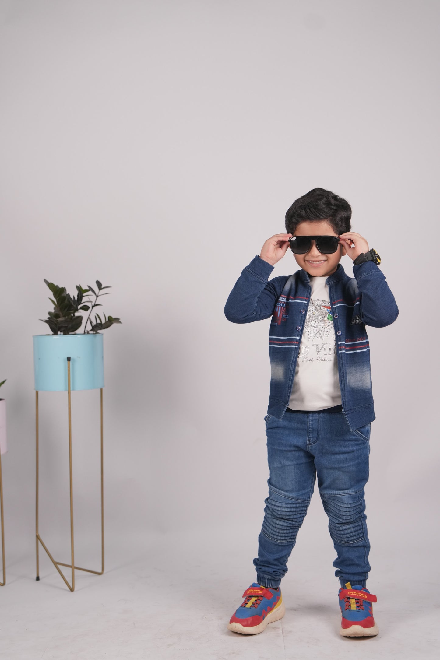 Boys Denim wear set KW072