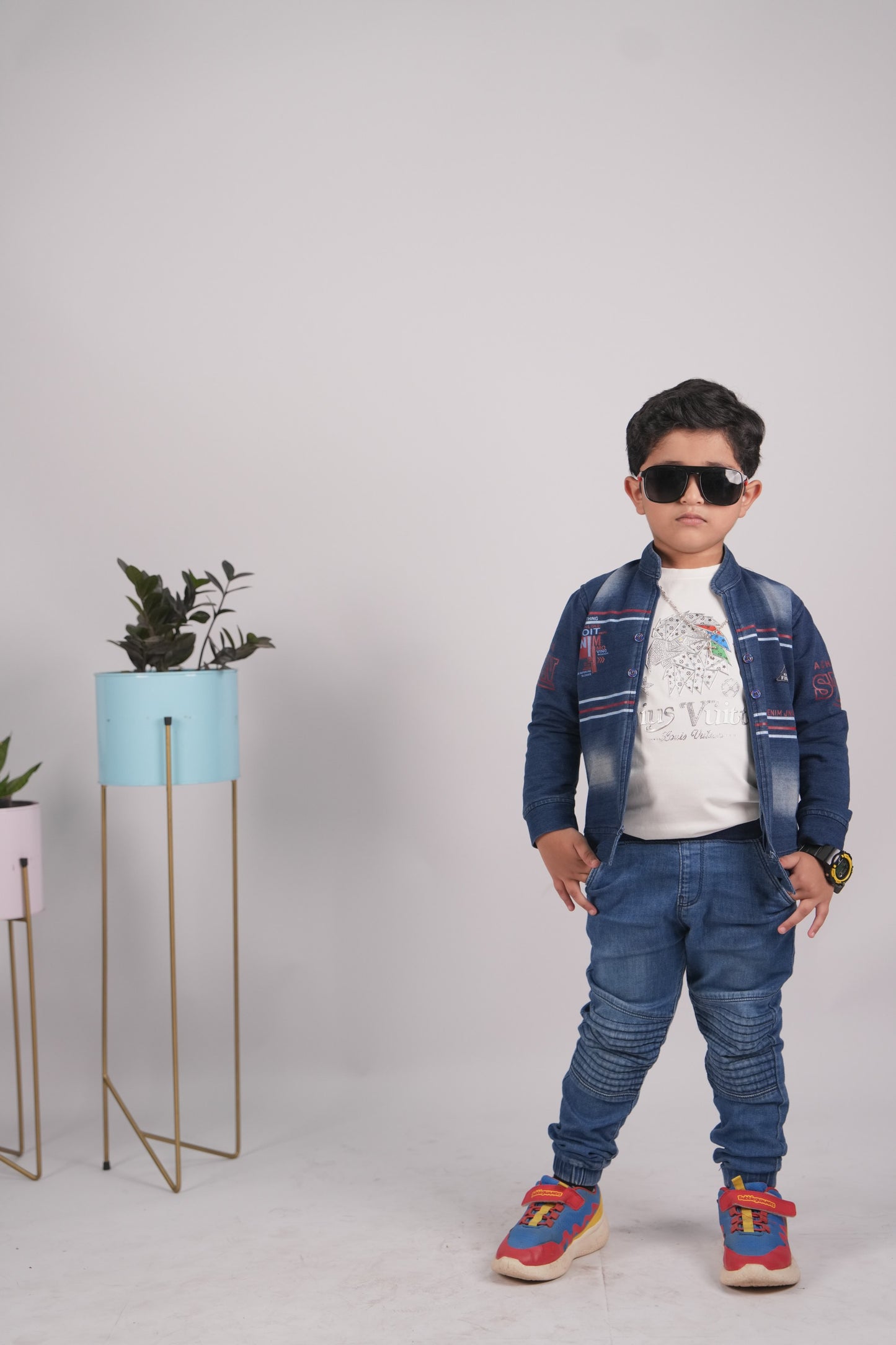 Boys Denim wear set KW072