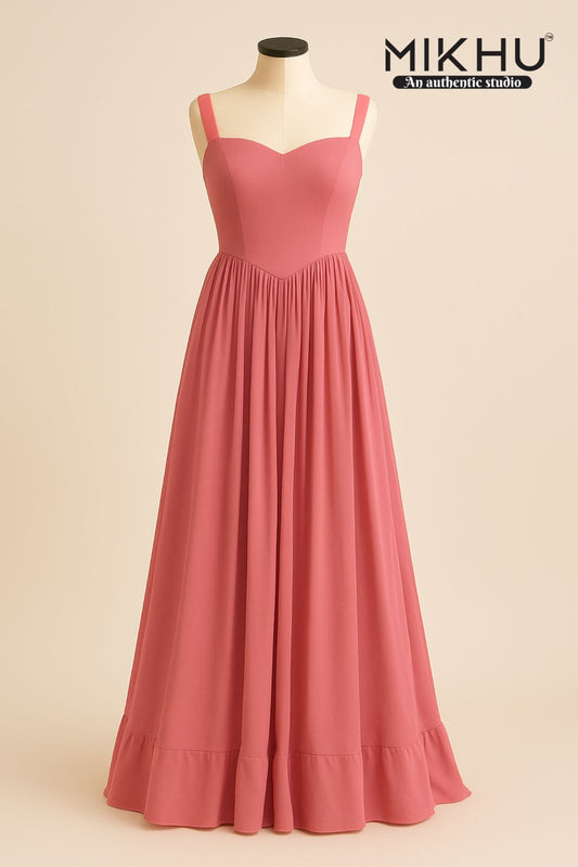 Pink gown GN004