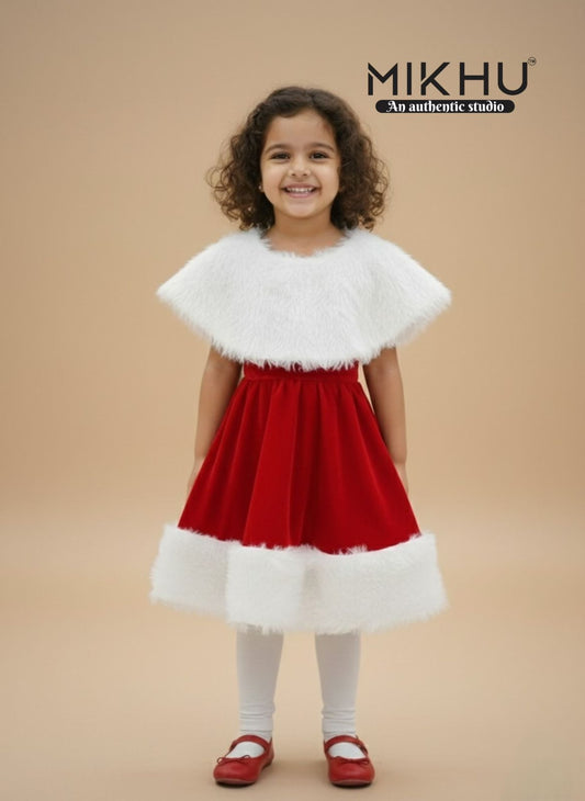 Christmas themed frock